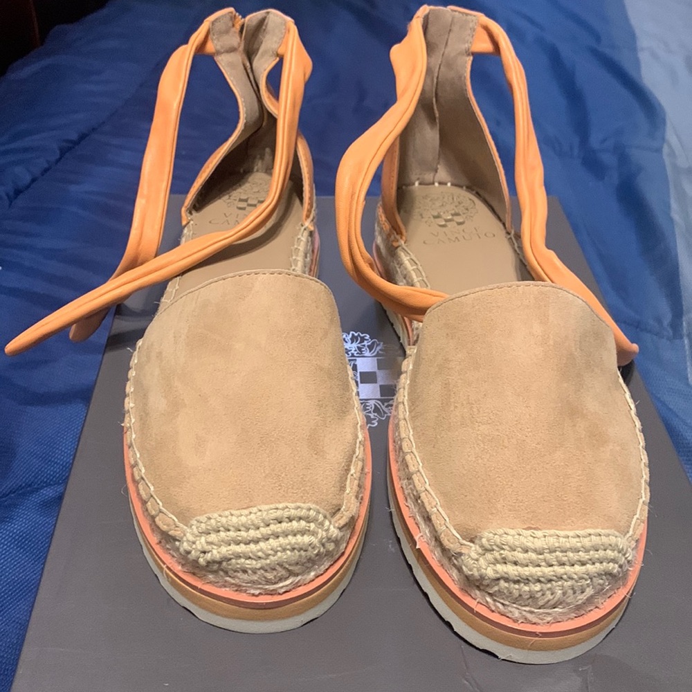 Vince Camuto espadrilles.